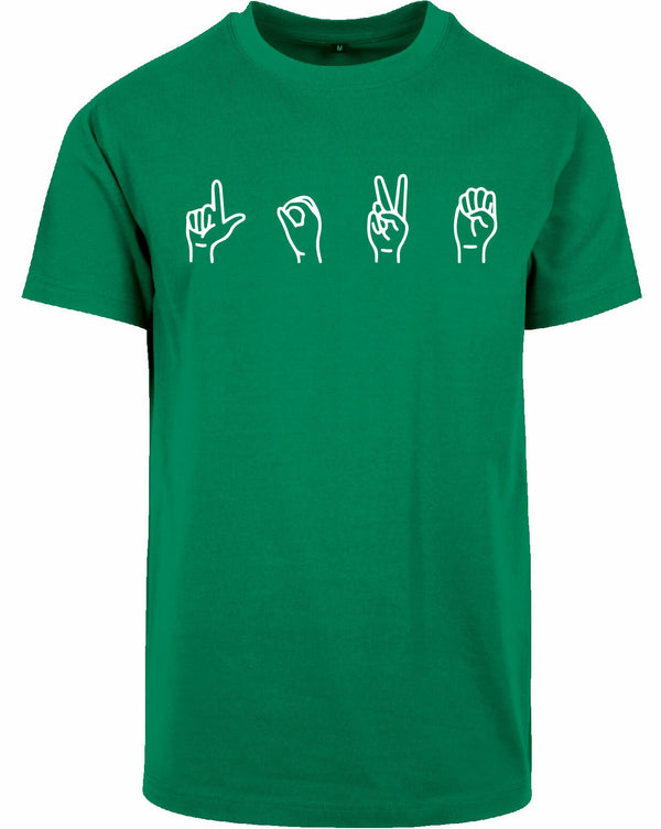 T-shirt - Gebarentaal; Love