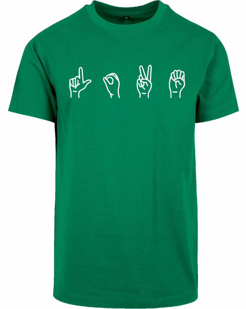 T-shirt - Gebarentaal; Love