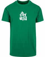 T-shirt - Stay Wild Forest Green