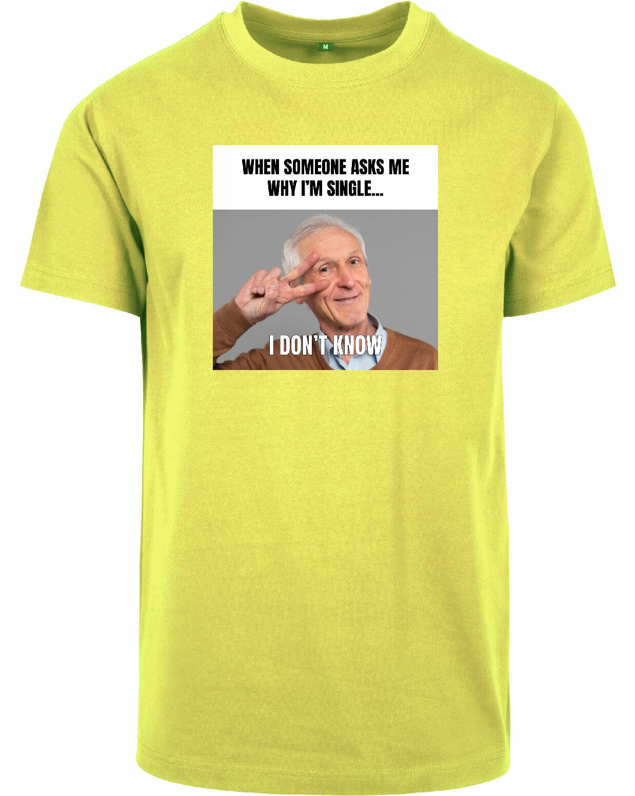 T-shirt - I don't know Frozen Yellow
