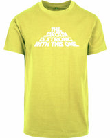 T-shirt - The Sarcasm Frozen Yellow