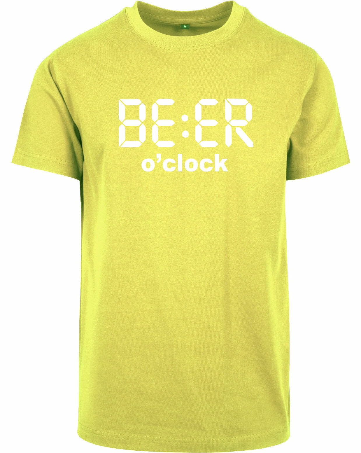 T-shirt - Beer O'Clock Frozen Yellow