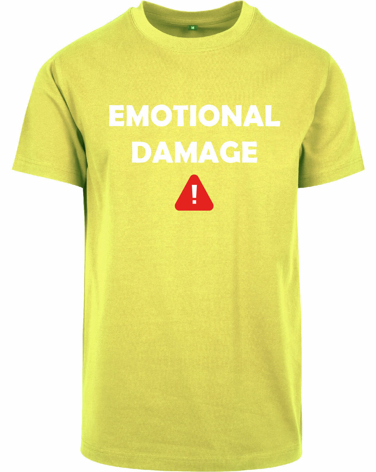 T-shirt - Emotional Damag Frozen Yellow