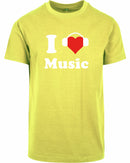 T-shirt - I love music