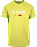 T-shirt - I'm chilly hot Frozen Yellow