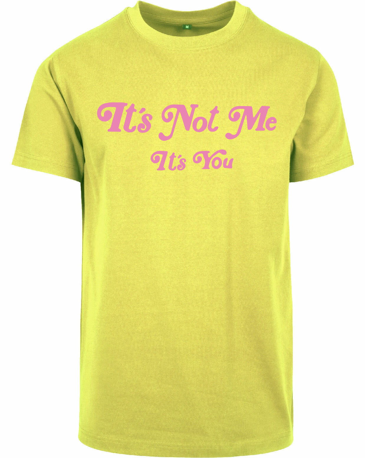 T-shirt - It's not me Frozen Yellow