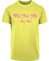 T-shirt - It's not me Frozen Yellow