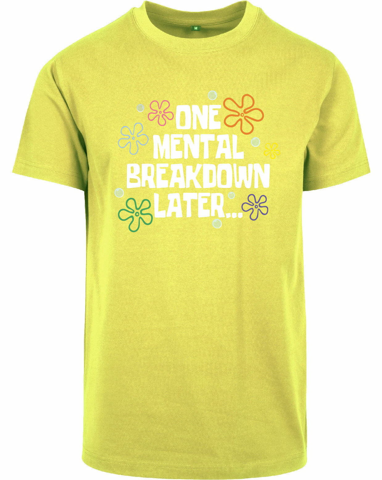 T-shirt - One breakdown later Frozen Yellow