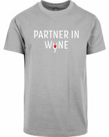 T-shirt - Partner in Wine Heather Grey
