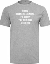 T-shirt - You were not selected Heather Grey
