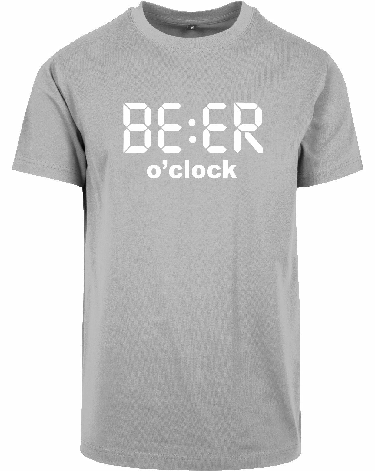 T-shirt - Beer O'Clock Heather Grey