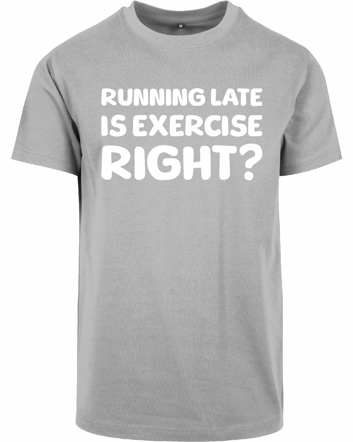 T-shirt - Running late Heather Grey