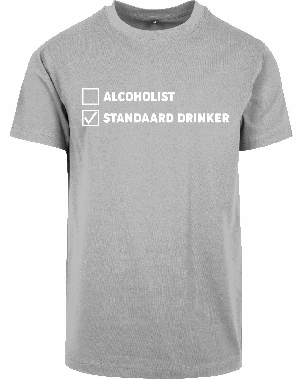 T-shirt - Standaard drinker Heather Grey
