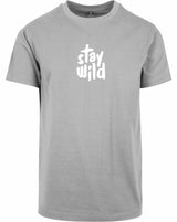 T-shirt - Stay Wild Heather Grey