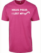 T-shirt - I lost my focus Hibiskus Pink