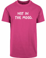 T-shirt - Not in the mood Hibiskus Pink