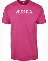 T-shirt - Summer Hibiskus Pink