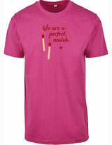 T-shirt - Perfect Match Hibiskus Pink