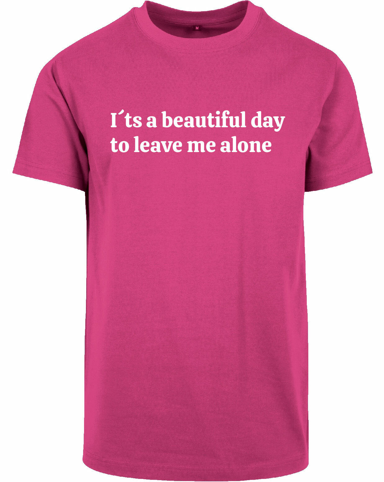 T-shirt - Beautiful Day Hibiskus Pink