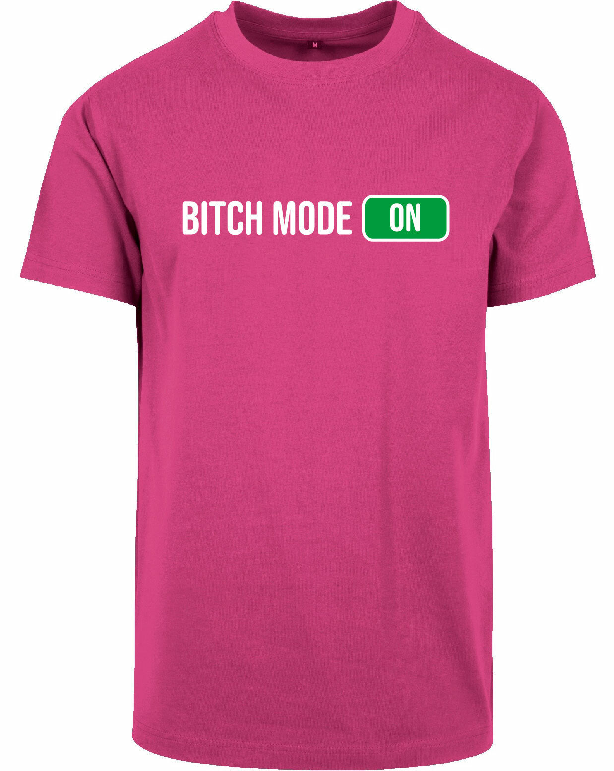 T-shirt - Bitch Mode Hibiskus Pink