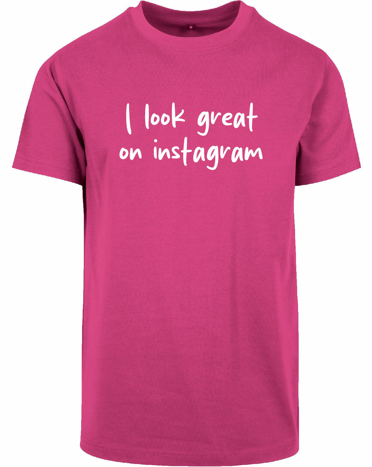 T-shirt - I look great Hibiskus Pink