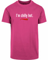 T-shirt - I'm chilly hot Hibiskus Pink