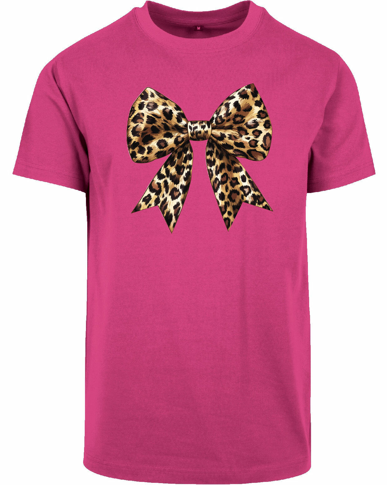 T-shirt - Panter Strik Hibiskus Pink
