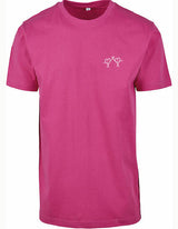 T-shirt - Hart in hart Hibiskus Pink