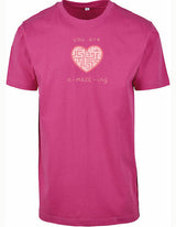 T-shirt - A-maze-ing Hibiskus Pink