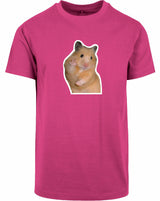 T-shirt - Hamster Peace Hibiskus Pink