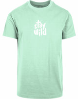 T-shirt - Stay Wild Mint