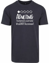 T-shirt - Adulting Navy