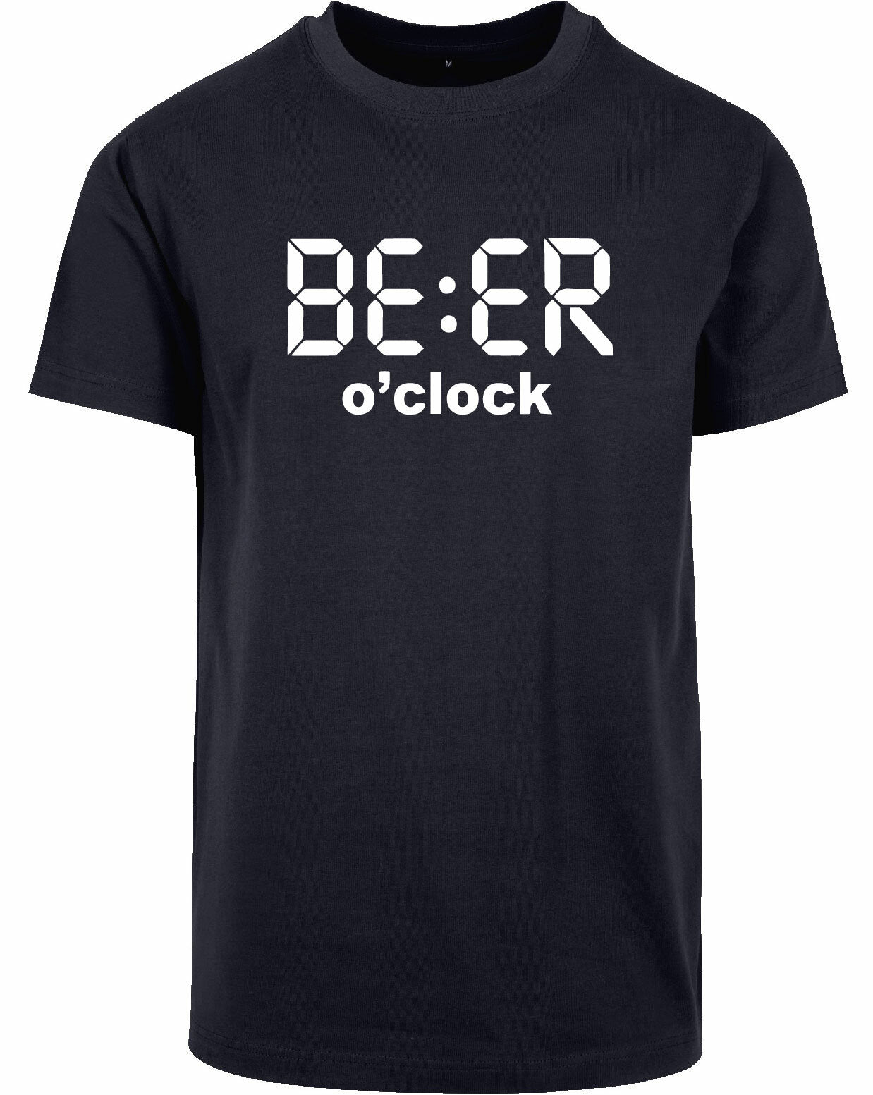 T-shirt - Beer O'Clock Navy