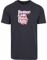 T-shirt - Better Late Navy