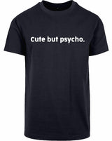 T-shirt - Cute but psycho Navy