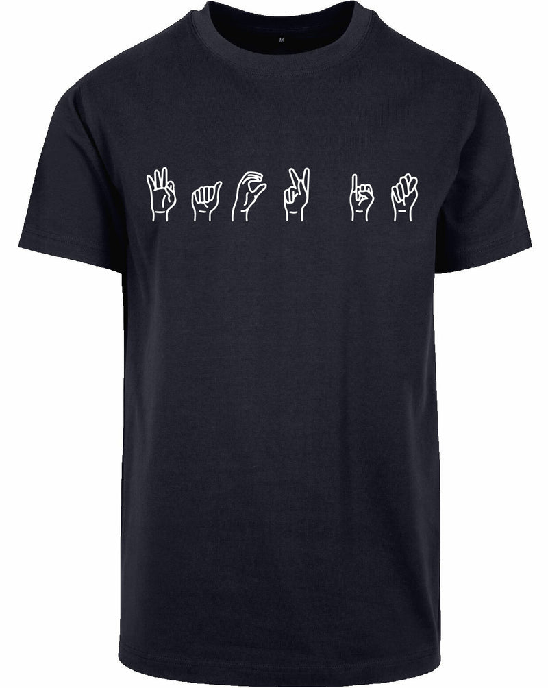 T-shirt - Gebarentaal; Fack it