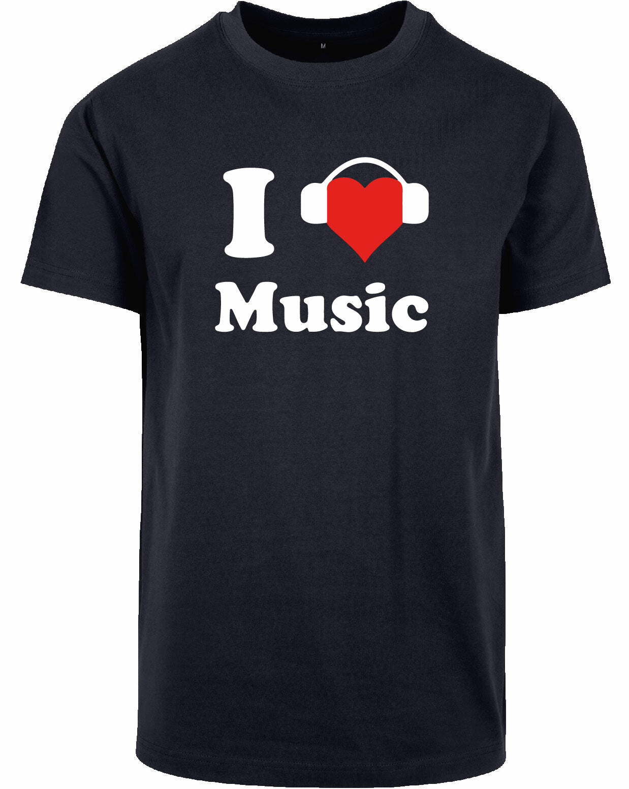 T-shirt - I love music Navy