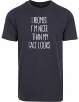 T-shirt - I Promise Navy