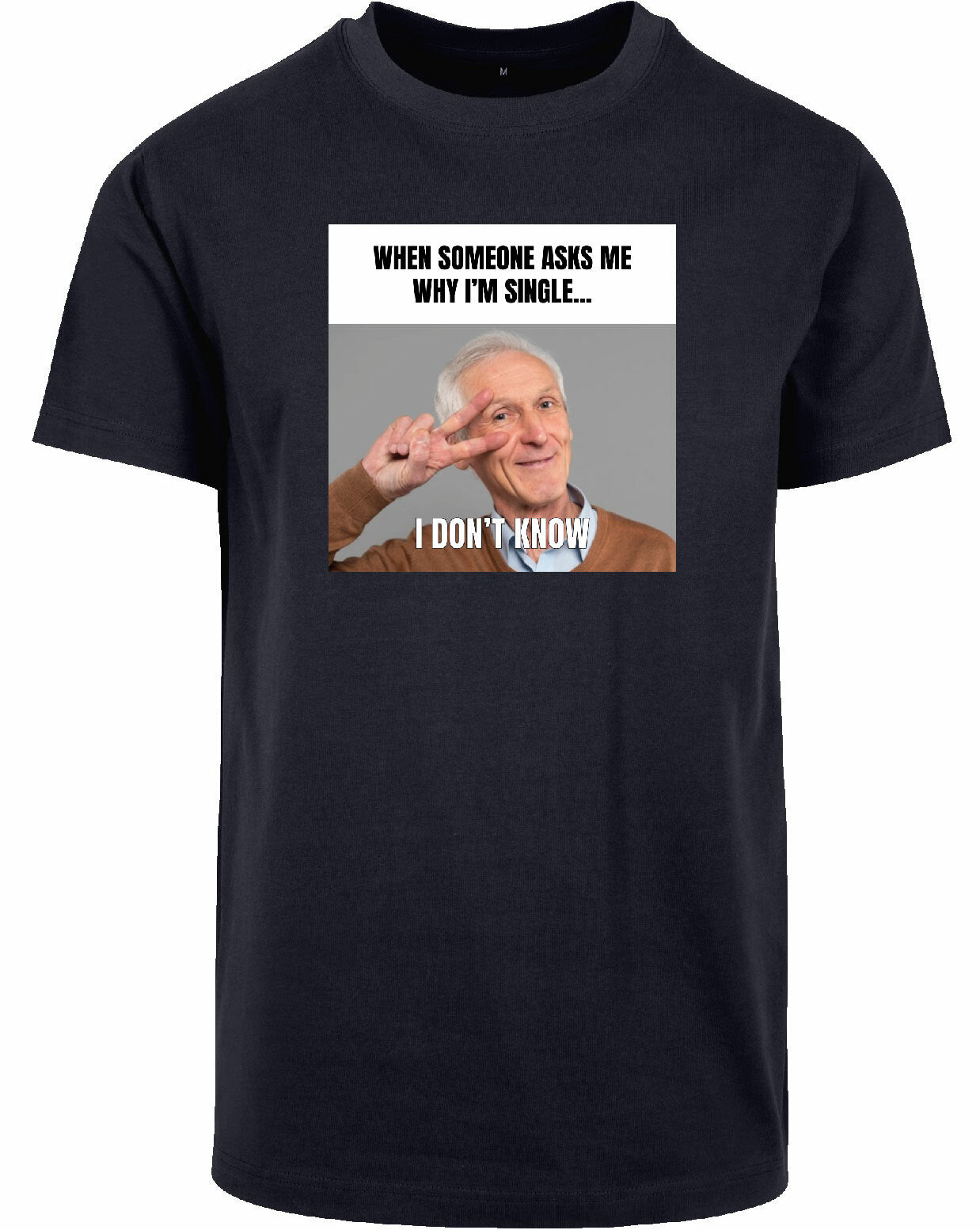 T-shirt - I don't know Navy