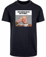 T-shirt - I don't know Navy