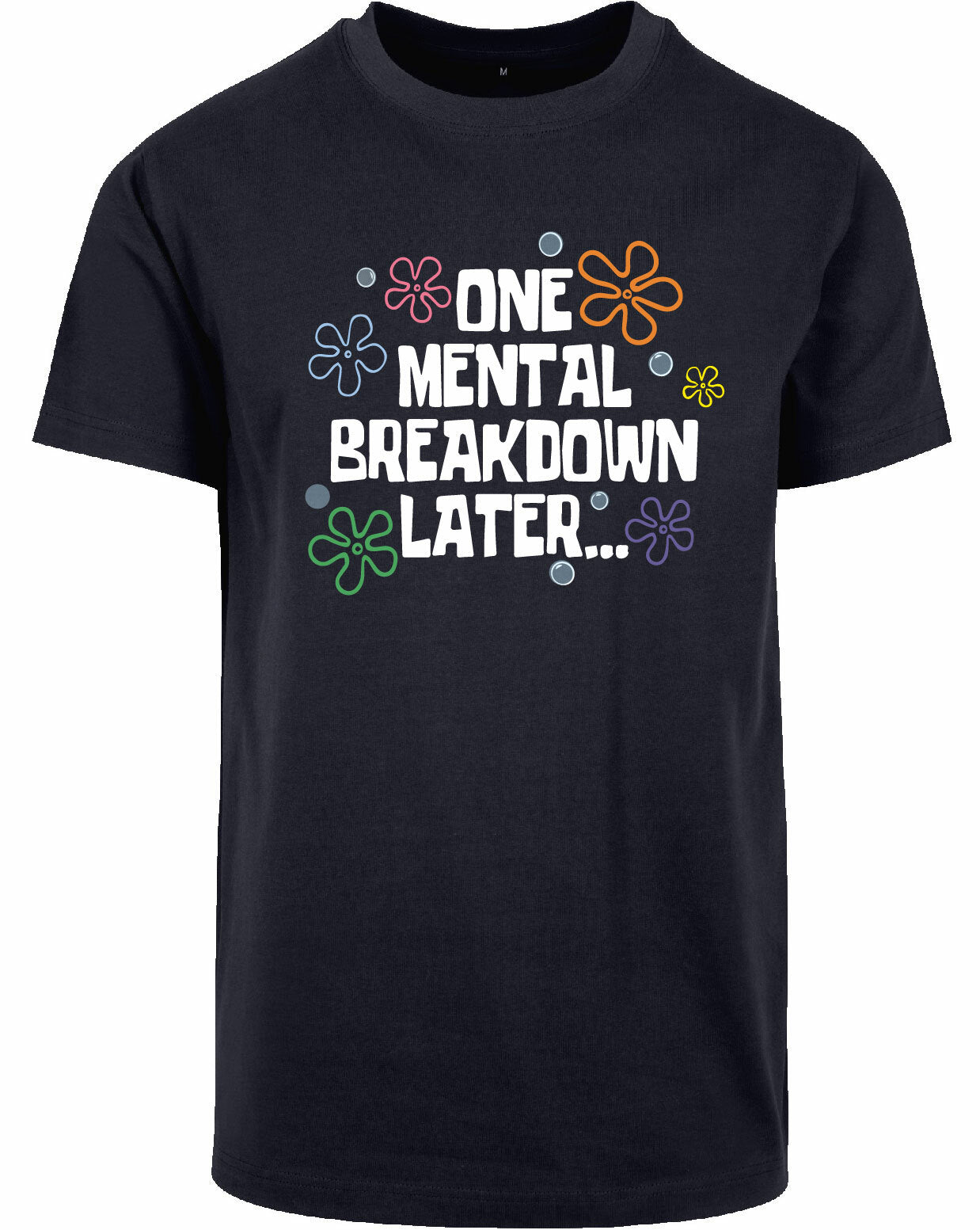 T-shirt - One breakdown later Navy