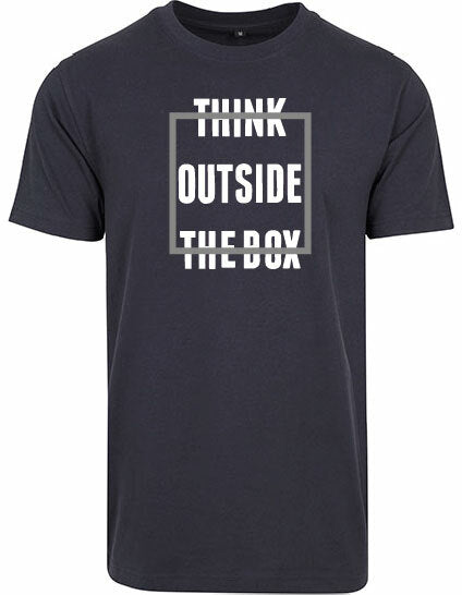 T-shirt - Outside the box Navy