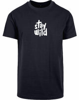 T-shirt - Stay Wild Navy