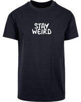 T-shirt - Stay Wierd Navy