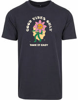 T-shirt - Take it easy Navy
