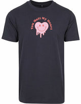 T-shirt - You melt my heart Navy