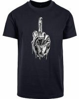 T-shirt - Middlefinger Navy
