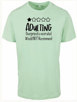 T-shirt - Adulting Mint
