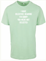 T-shirt - You were not selected Mint