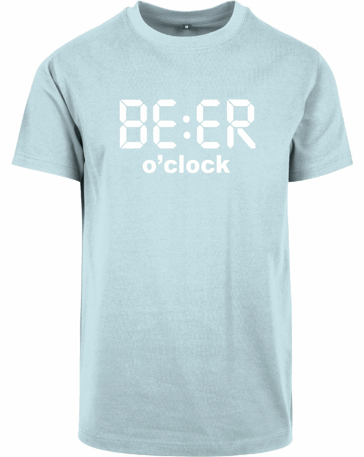 T-shirt - Beer O'Clock Ocean Blue